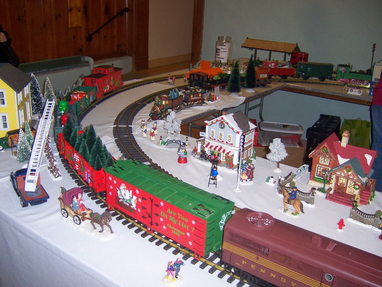 Large Scale Railroad Display