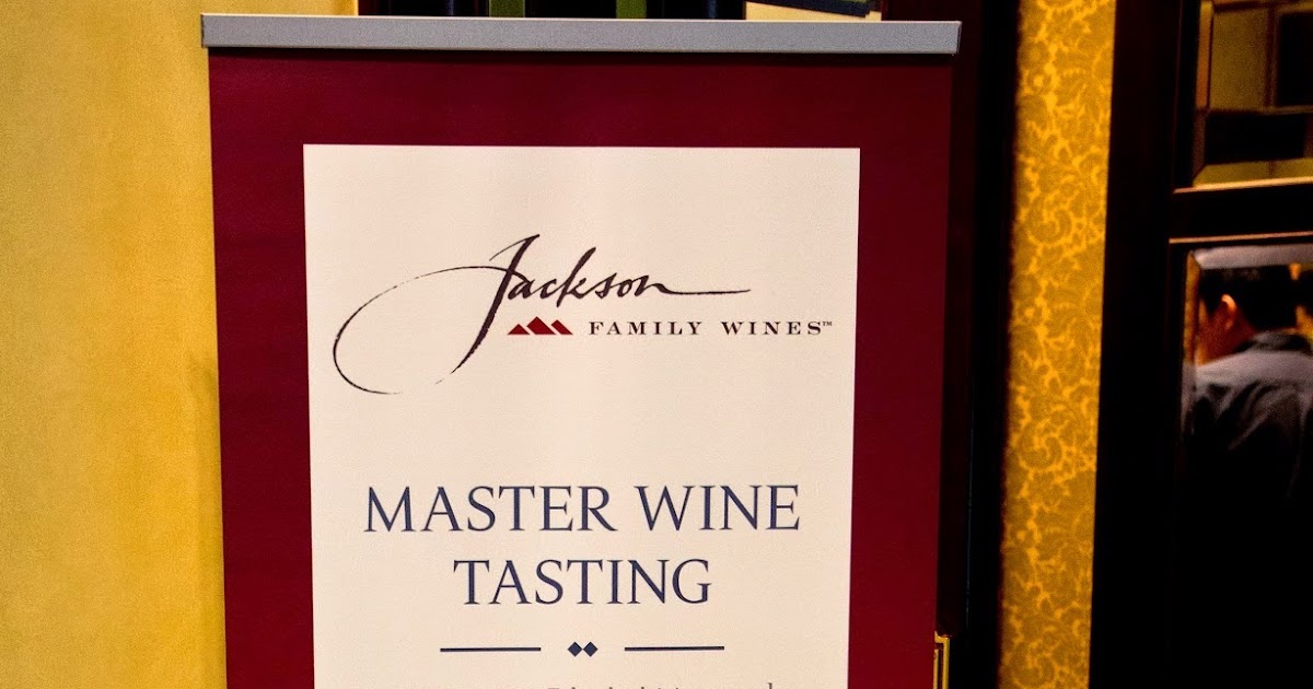 spice in wine Jackson Family Wines Portfolio Tasting