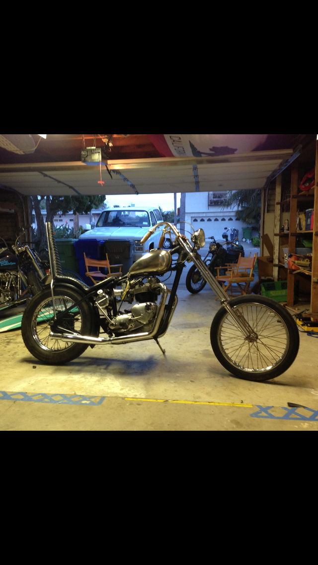 old triumph choppers for sale