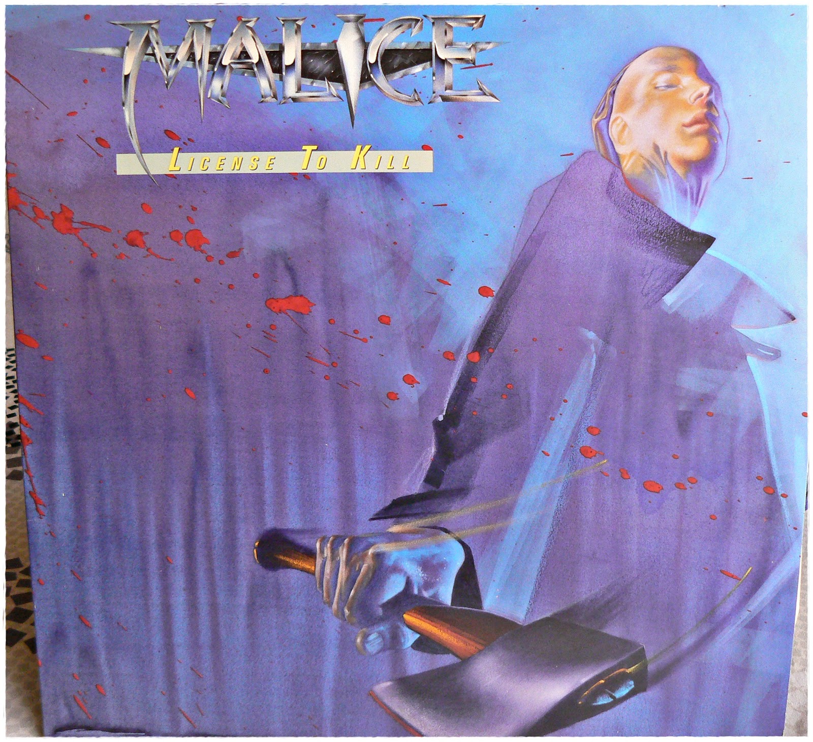 ZEPPELIN ROCK Malice License to kill (1987) Crítica del disco review
