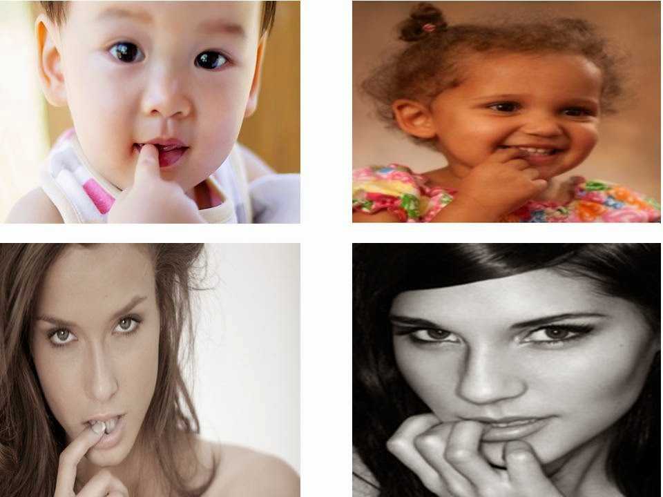 Thumb sucking and putting other things in the mouth