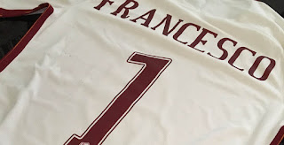 totti jersey number