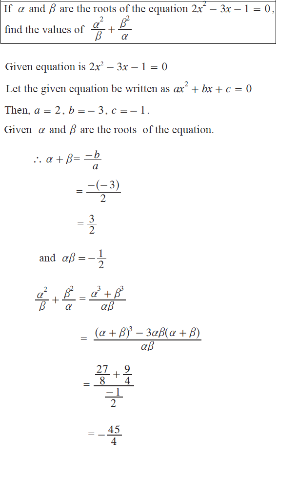 OMTEX CLASSES If And Are The Toots Of The Equation 2x 2 3x 1 omtex-classes-if-and-are-the-toots-of-the-equation-2x-2-3x-1