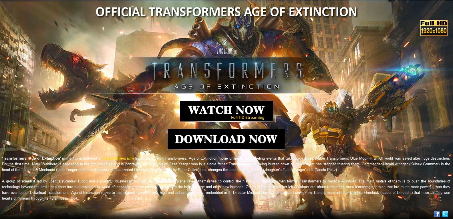 Obama Watch Transformers Age Of Extinction Online