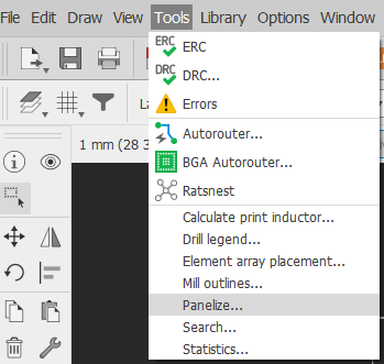 [ Eagle PCB ] Panelize 併板
