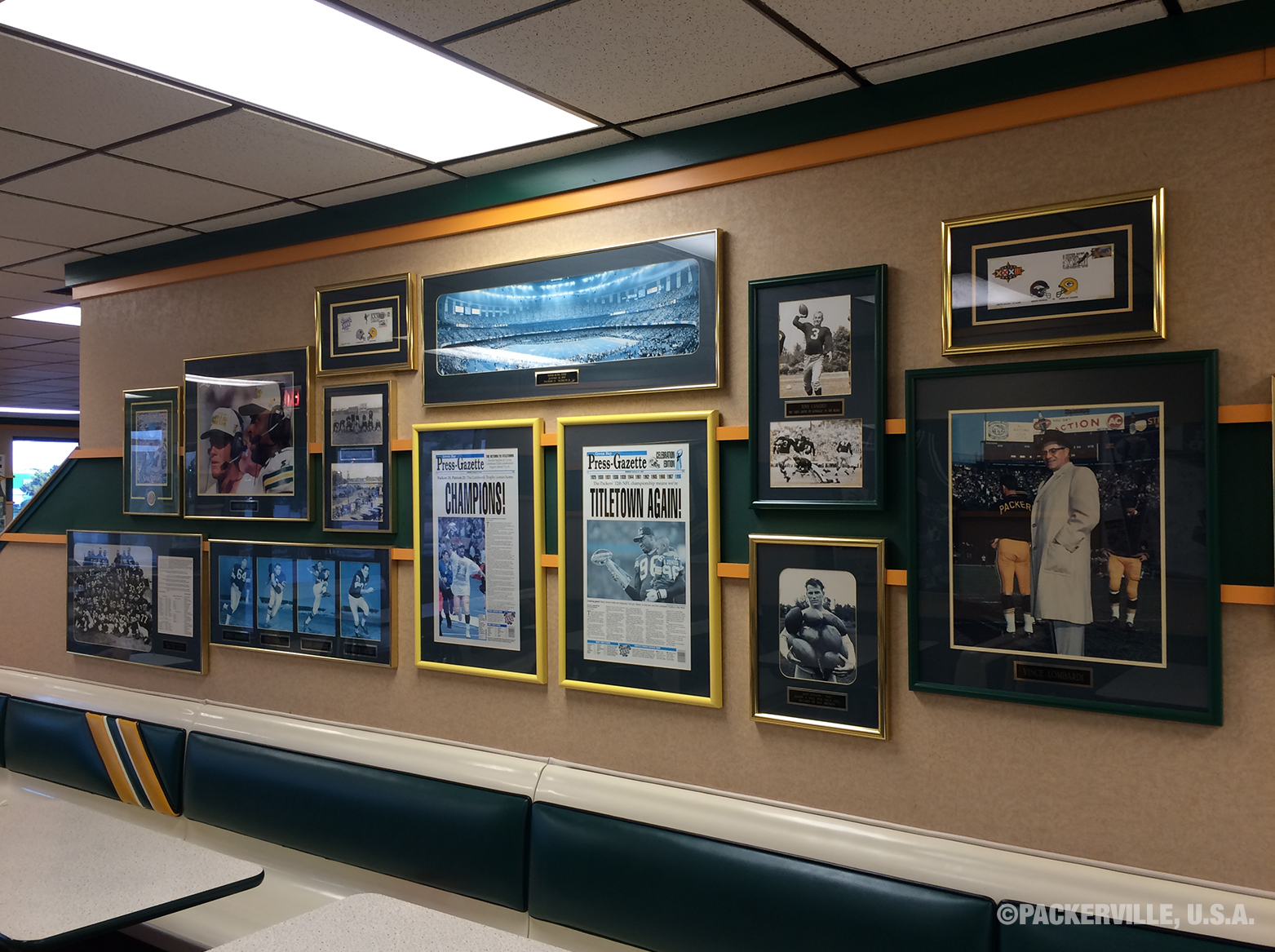 PACKERVILLE, U.S.A. Oneida Street McDonald's