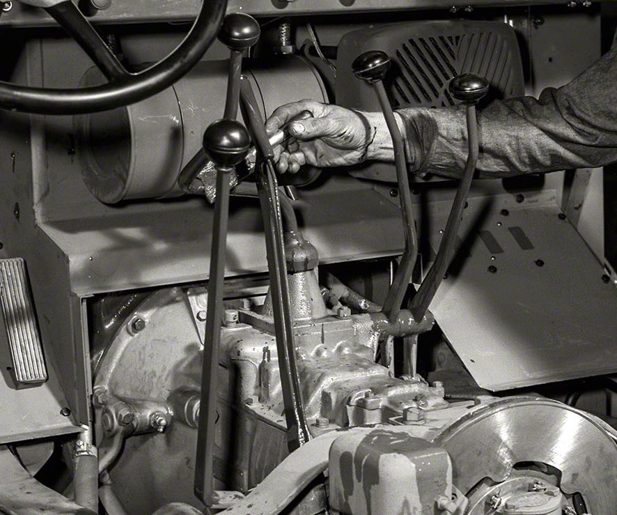 Just A Car Guy: half track levers and what they were for