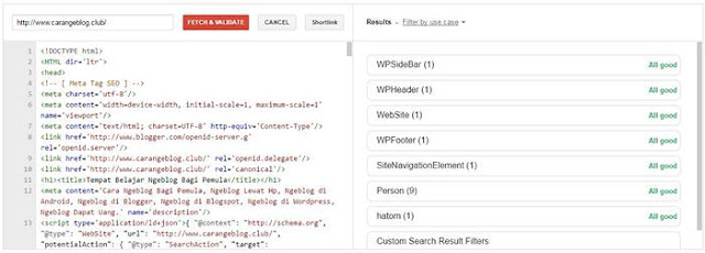 Cara Pasang Header Blog Valid Html5 dan Schemaorg