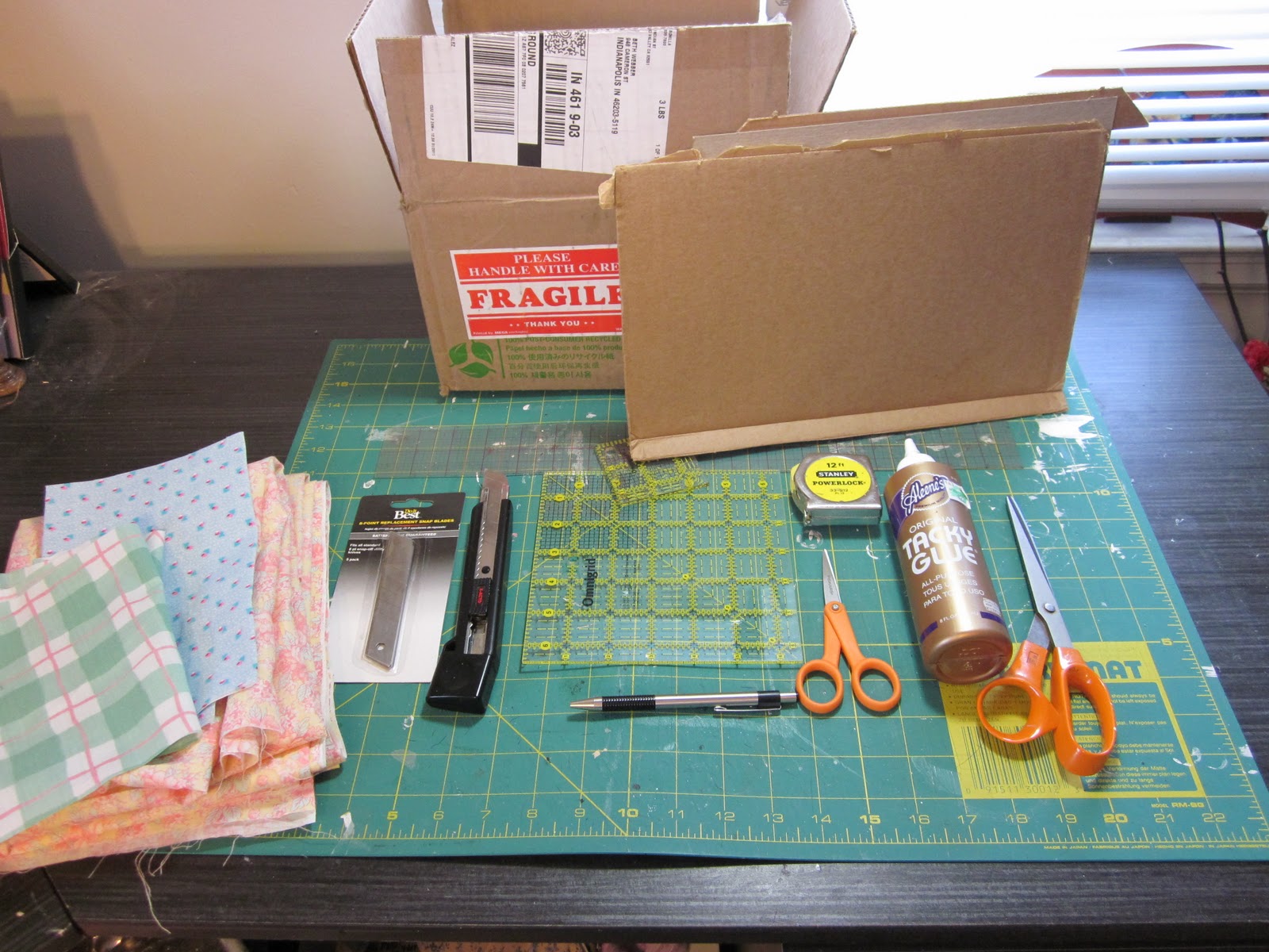 By Hook, By Hand Wren's Nest; a cardboard cottage dollhouse