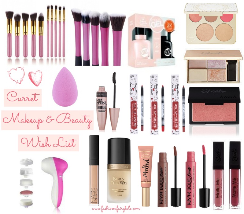 Current Makeup & Beauty Wish List Fashion Fairytale