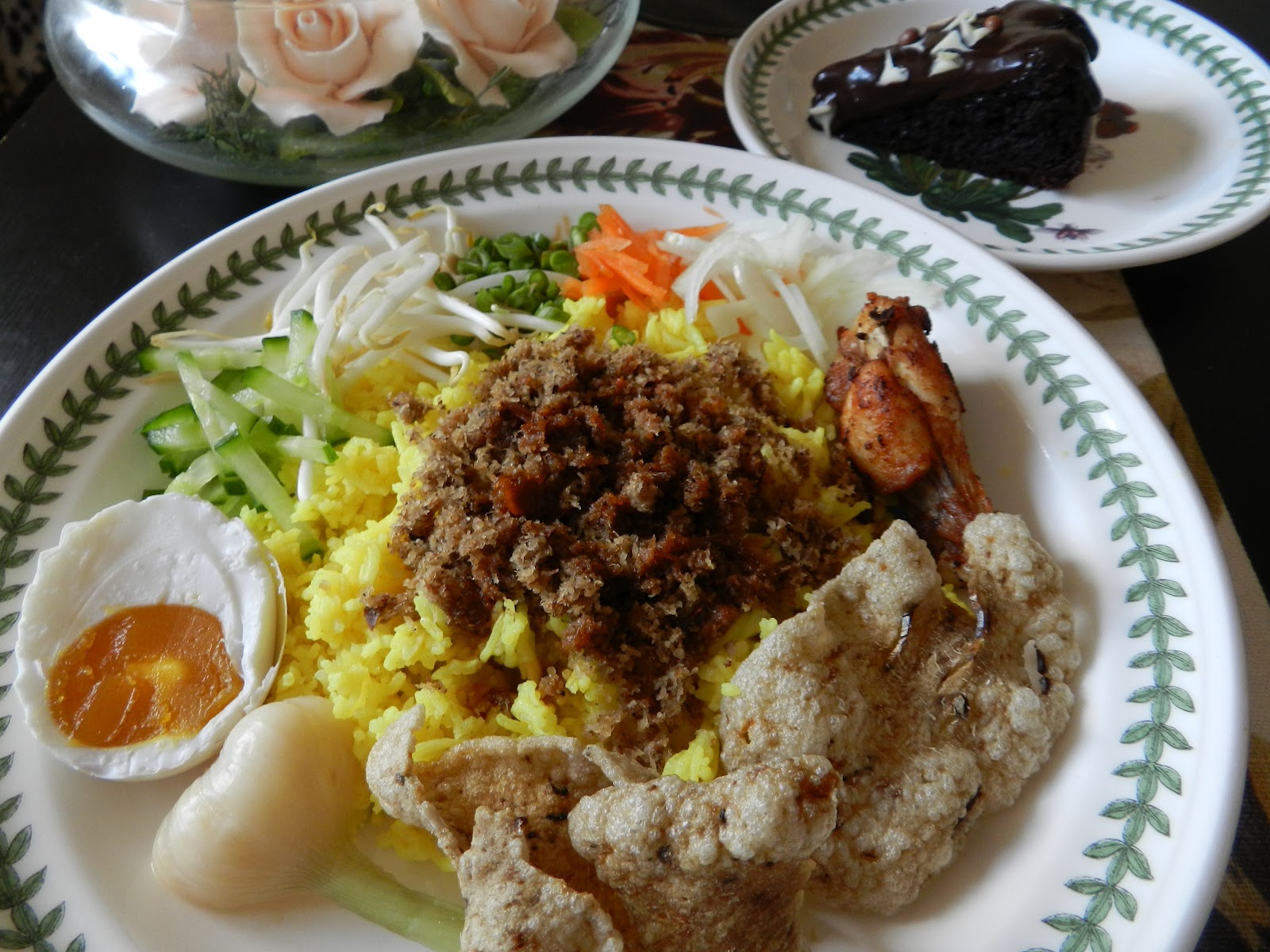 Taste of Love: Nasi kerabu kuning
