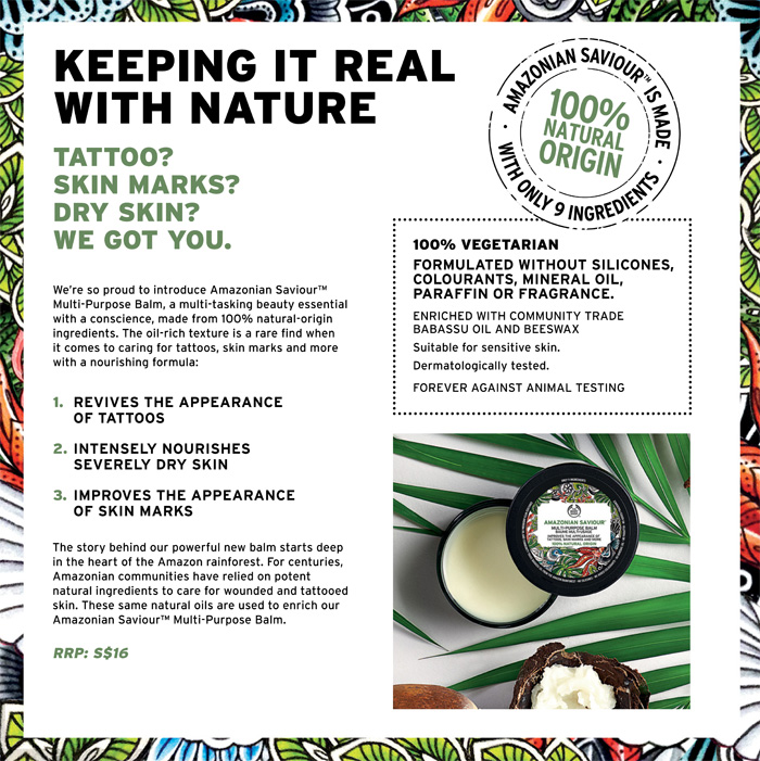 The Body Shop NEW Amazonian Saviour™ MultiPurpose Balm