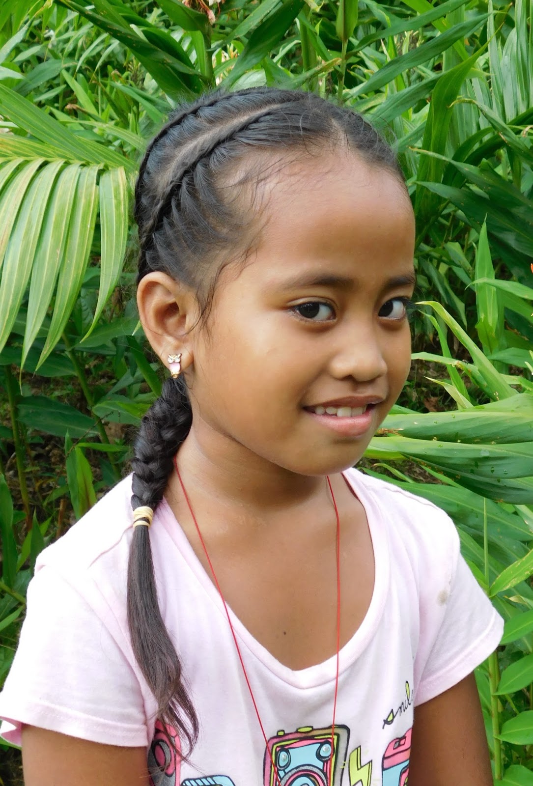 Braids & Hairstyles for Super Long Hair: Micronesian Girl~ Little