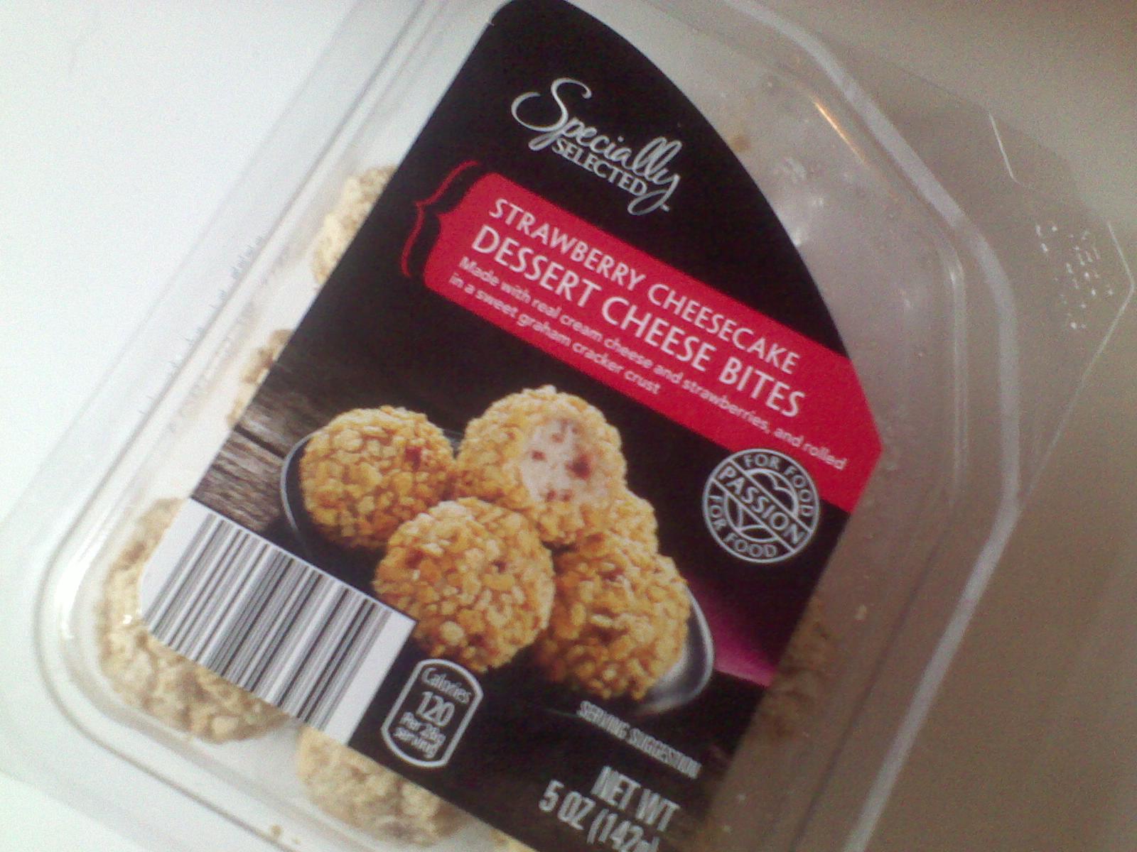Specially Selected Strawberry Cheesecake Dessert Cheese Bites (Aldi)