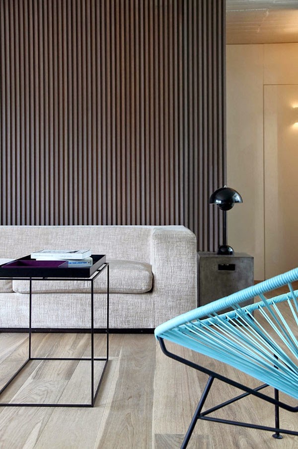 Nordic style living with views