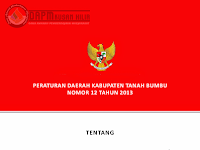 PERDA KABUPATEN TANAH BUMBU