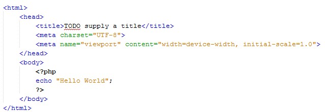 O: PHP Syntax