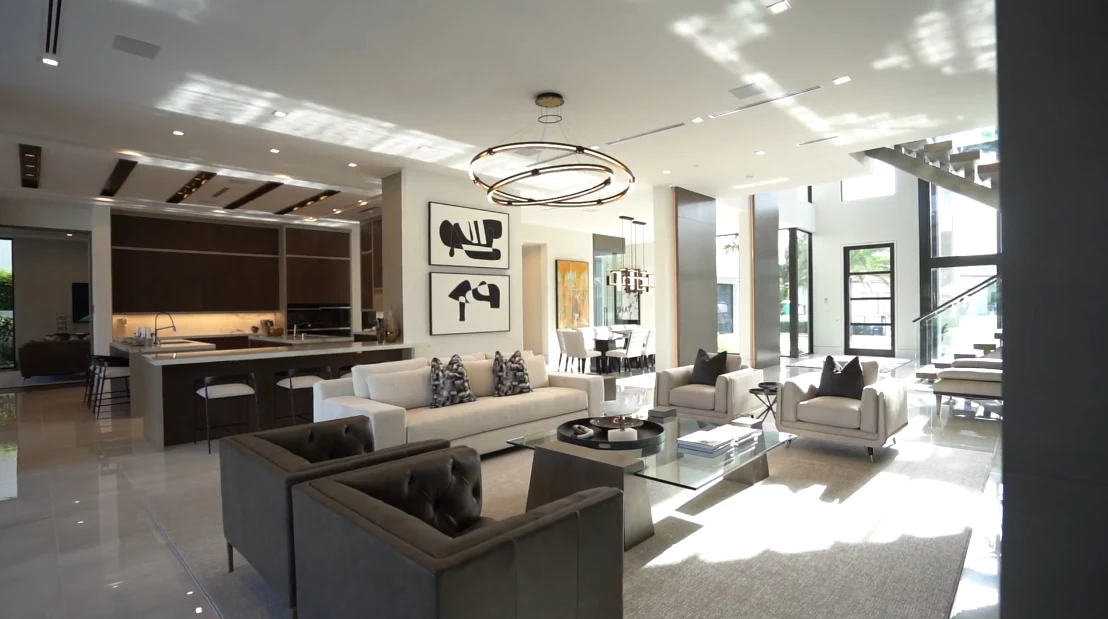 54 Interior Design Photos vs. 444 E Coconut Palm Rd, Boca Raton, FL Luxury Mansion Tour