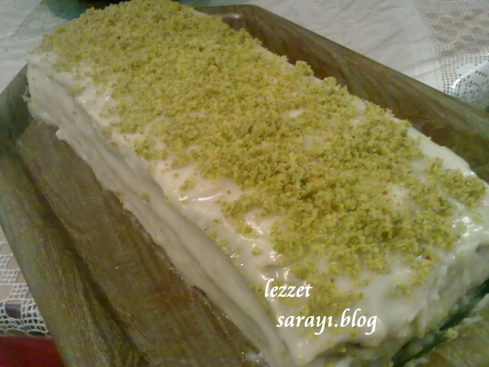 Ispanaklı Yaş Pasta Lezzet sarayı