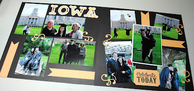 Good Golly, Ms. Molly!: University of Iowa Graduation Layouts