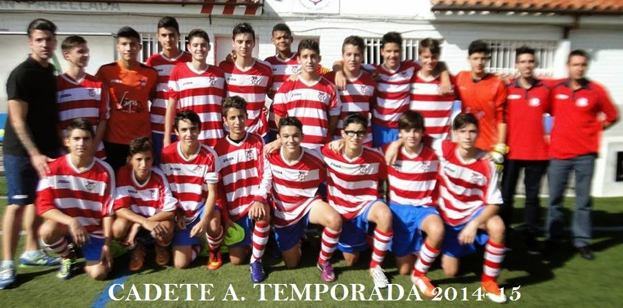 CADETE A.  C.D.CAN PARELLADA 2014-15