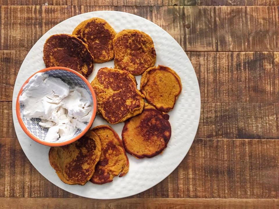 Clean 2Ingredient Sweet Potato Pancakes GlutenFree, DairyFree, NutFree Jaclyn Hughes