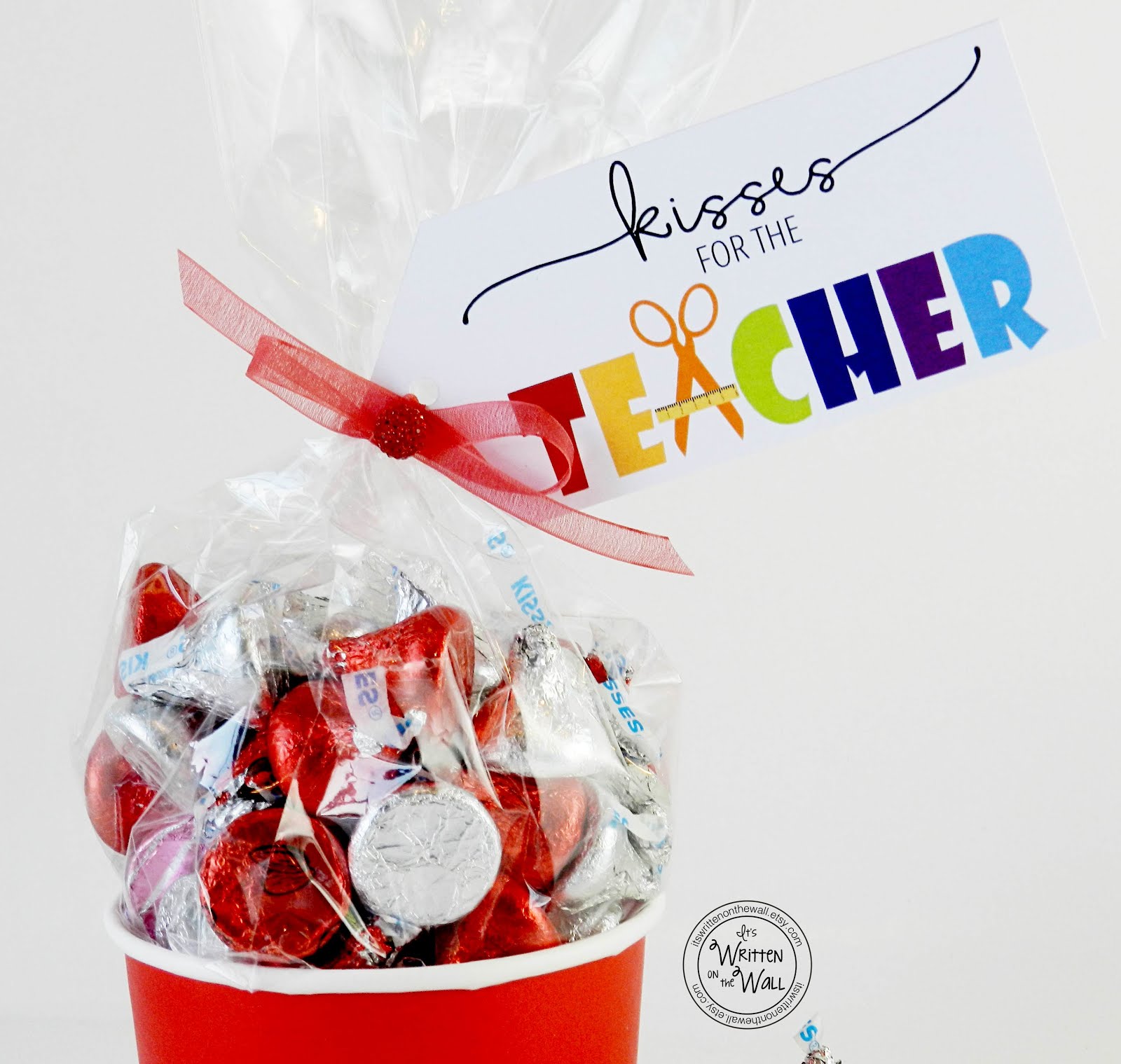 It's Written on the Wall 10 Teacher Appreciation GiftsHershey Candy