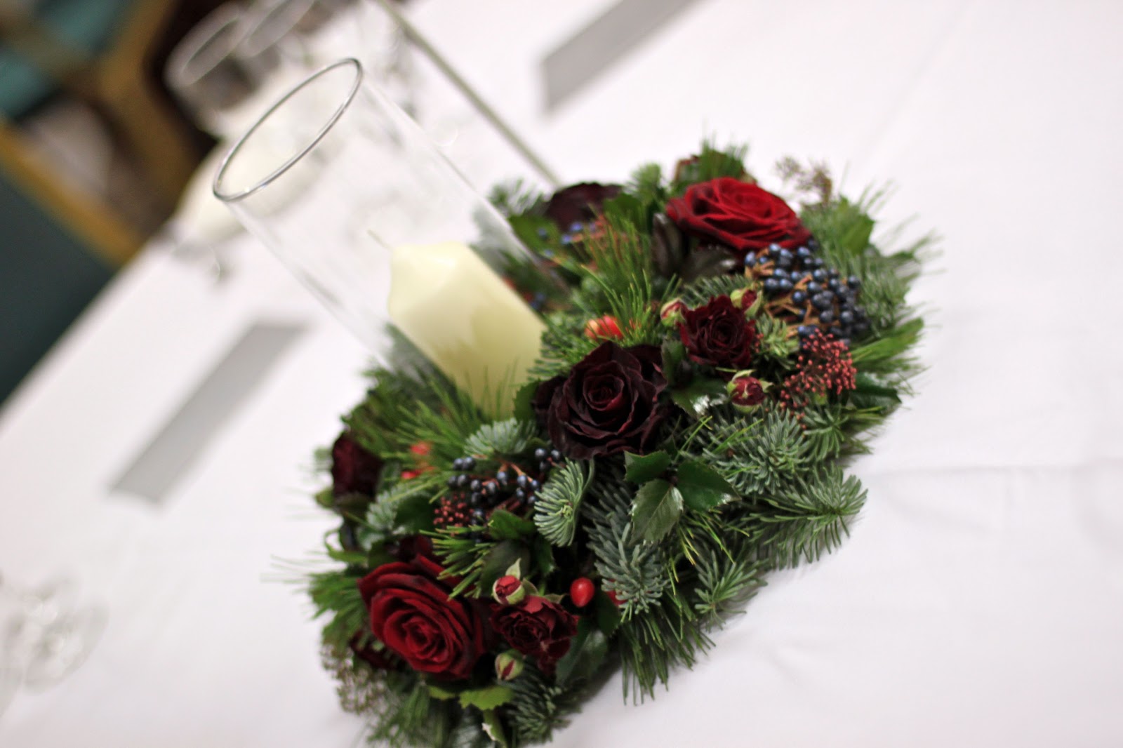 Wedding Flowers Blog Jemma's Christmas Wedding Flowers, Solent Spa