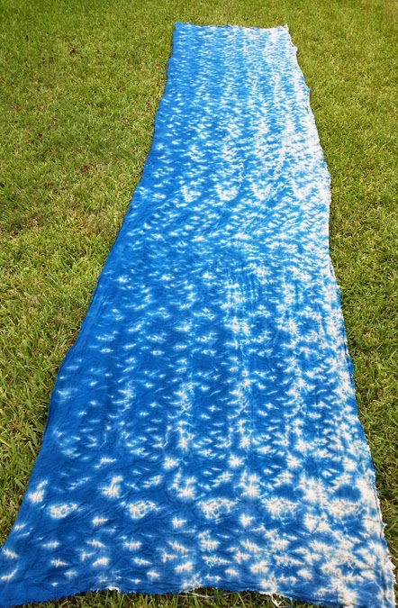 Rinsing Rope Finnfactor design: Rope Shibori Rippling Water Tutorial