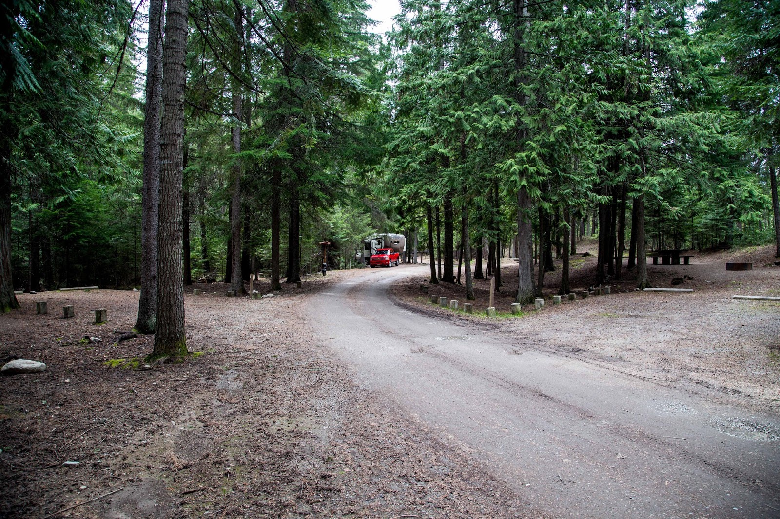 On The Road Full Time Rving Robinson Lake Bonners Ferry ID