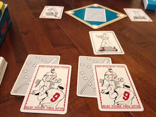 cards from Harry's Grand Slam Baseball board game