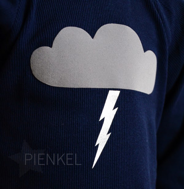 Recess Raglan with thundercloud decoration - Pienkel.com