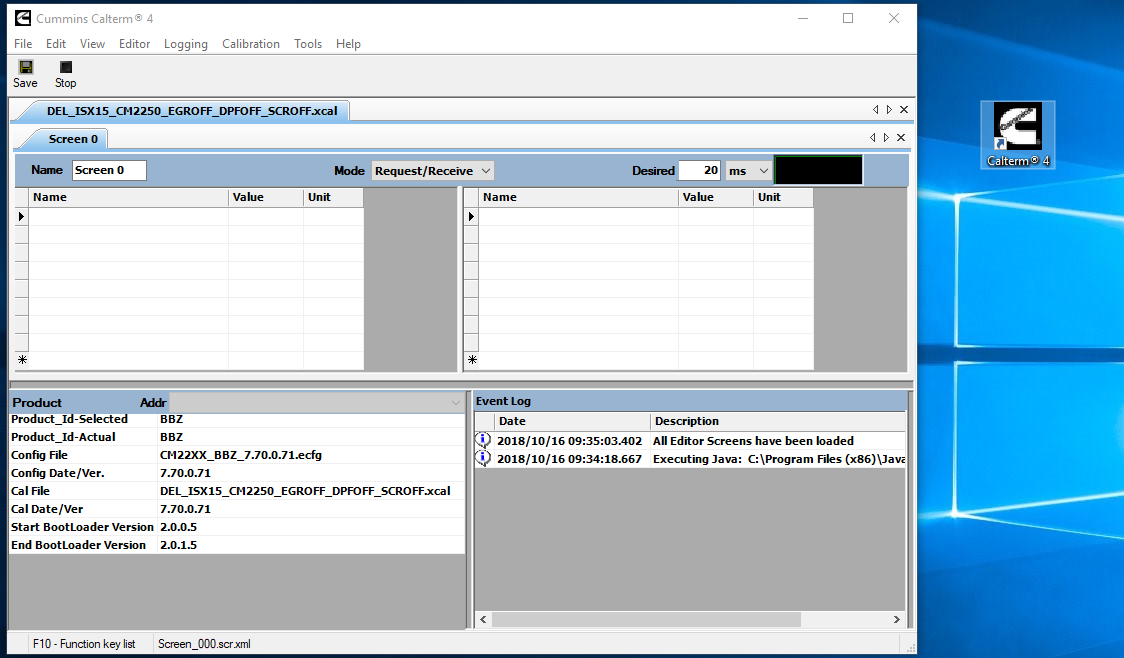 Powertrain Diesel Specialist CALTERM v4.2.1