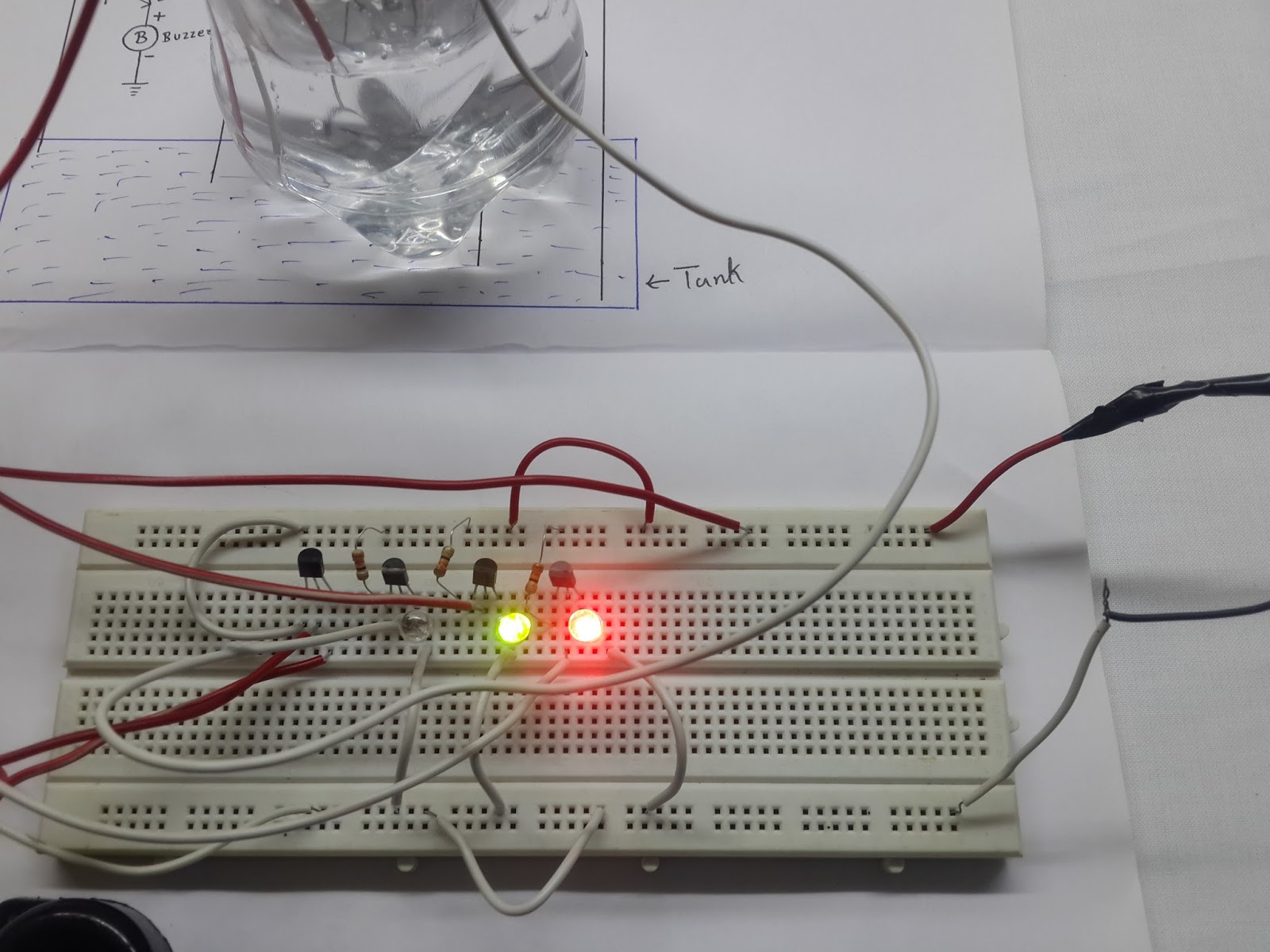 How To Make Water Level Indicator (In Hindi )