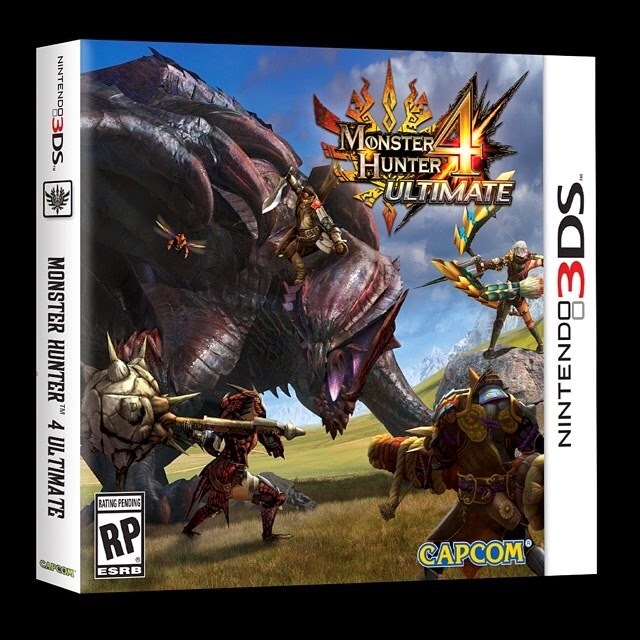 Confira a box art e novo trailer de Monster Hunter 4 Ultimate (3DS) Nintendo Blast Confira a box art e novo trailer de Monster Hunter 4 Ultimate (3DS) Nintendo Blast