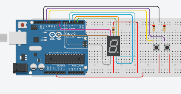 Membuat Seven Segment menggunakan Arduino | Actual Mech
