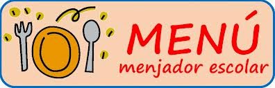 Menú menjador