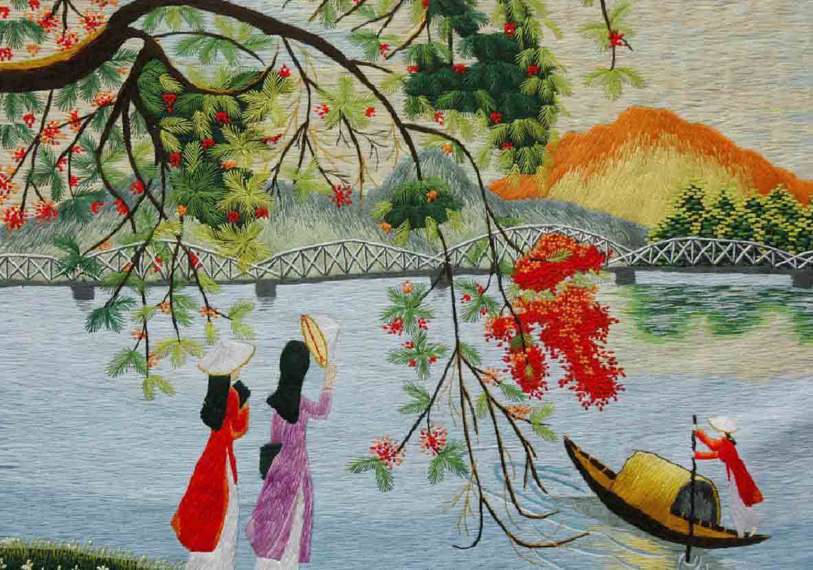 Masters of Craft : Souvenirs from Vietnam: embroidery