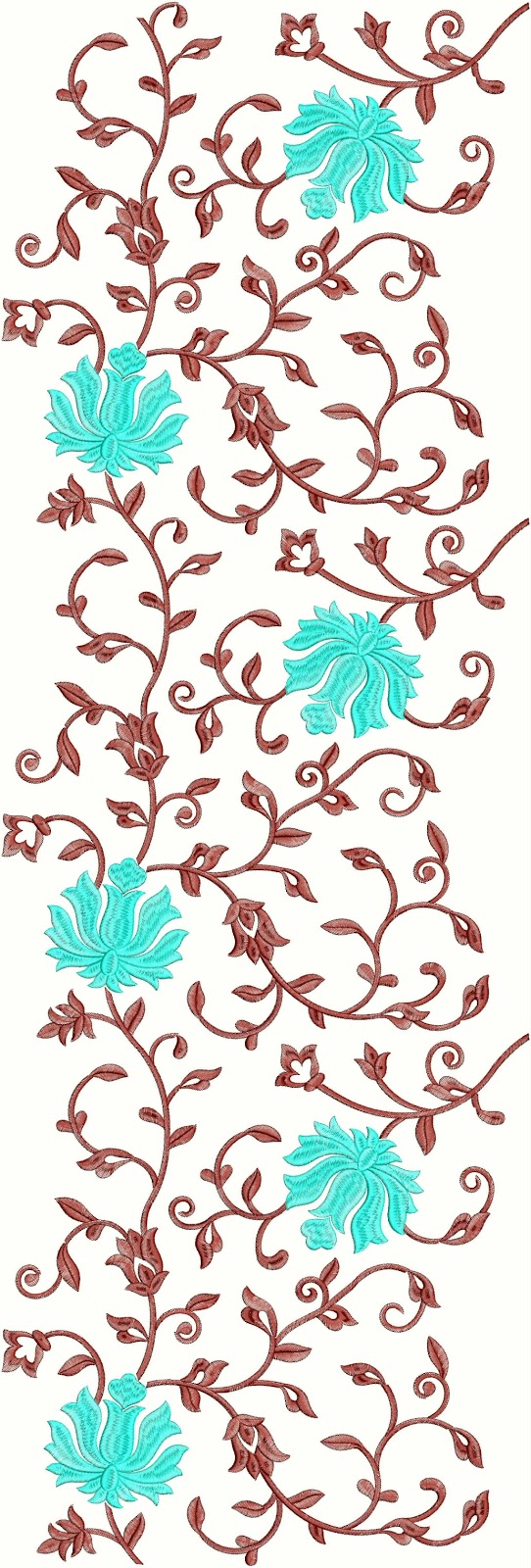 EmbDesignTube Fully Jaal All Over Embroidery Design