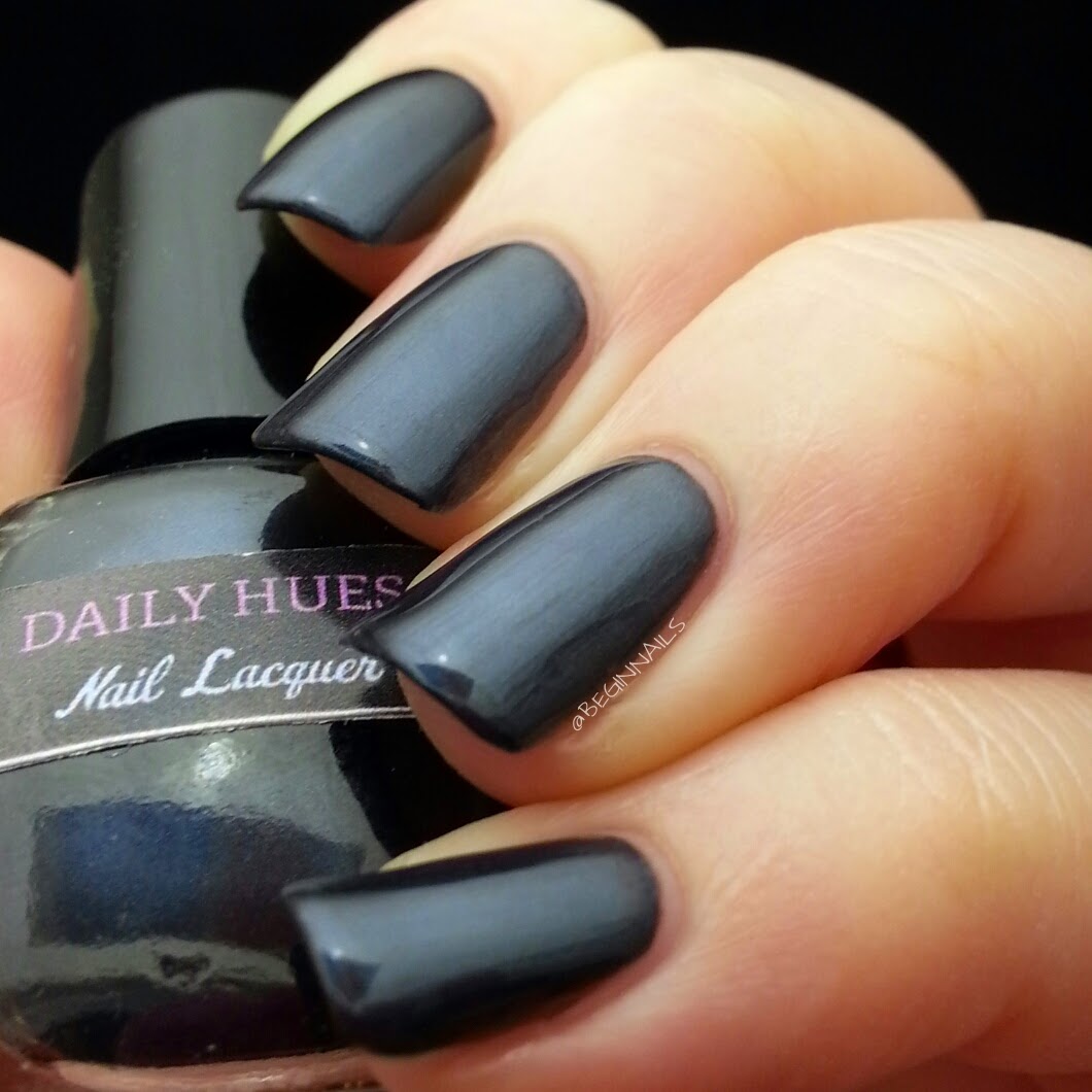 Let's Begin Nails Daily Hues Nail Lacquer Winter Collection Swatch and