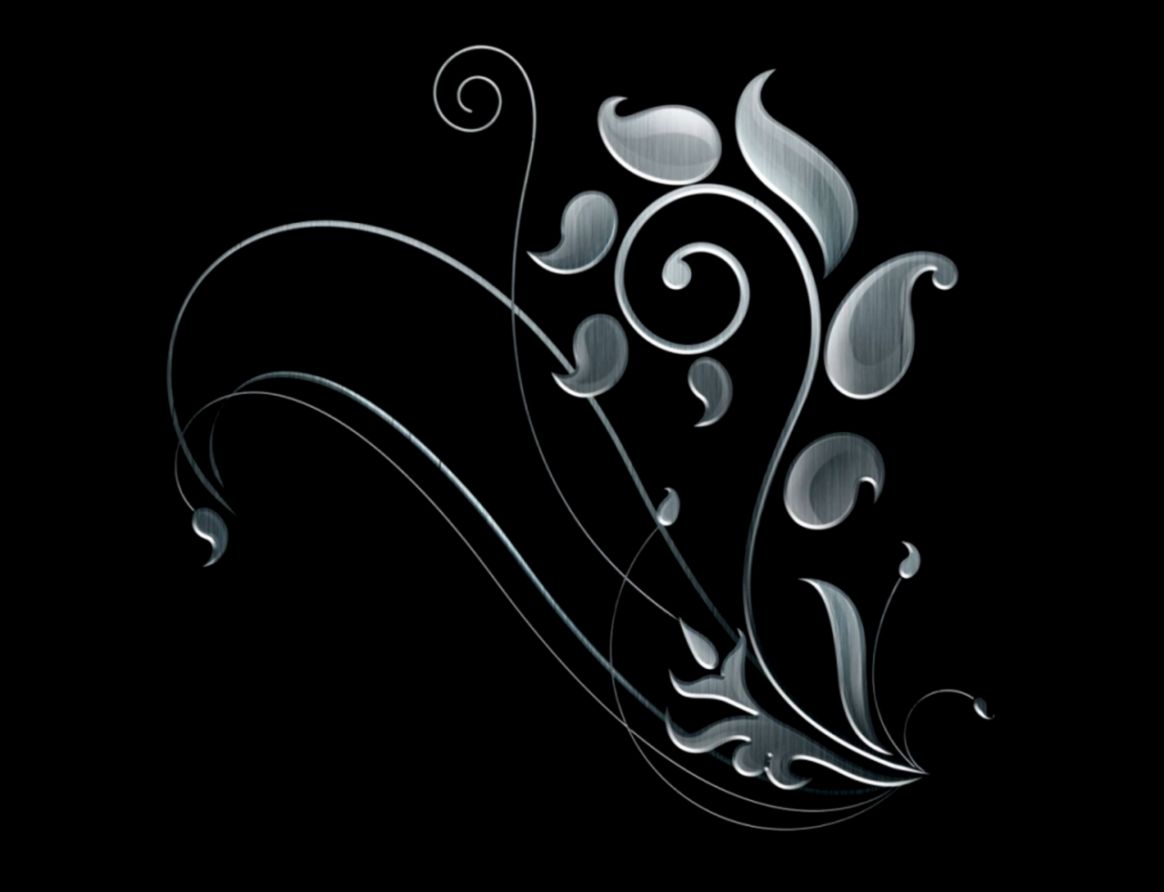 Silver on Black Wallpaper and Background Image 1280x960 ID