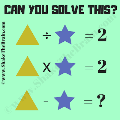 Can you solve the given maths equations and then solve the last equation?