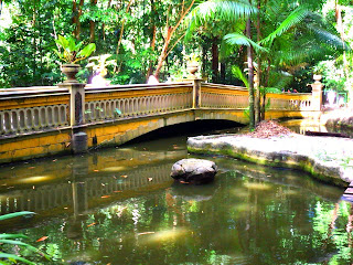 Ponte sobre o lago do Bosque Rodrigues Alves