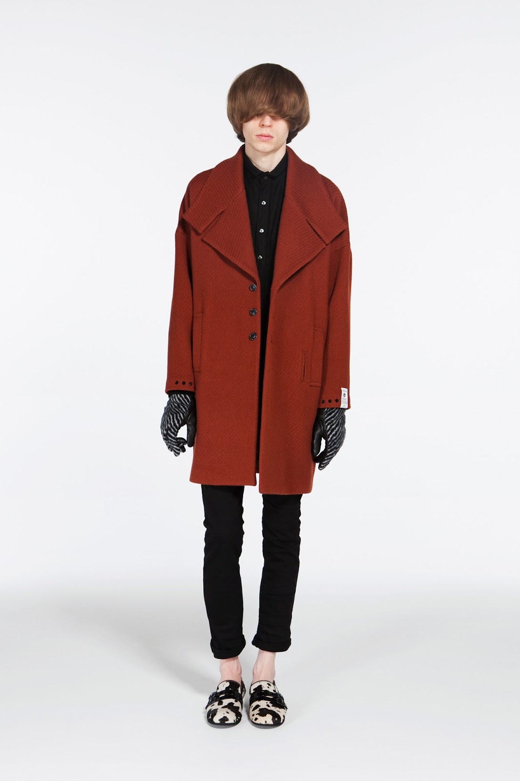 shareef NEP MELTON LONG COAT | aybmedia.com