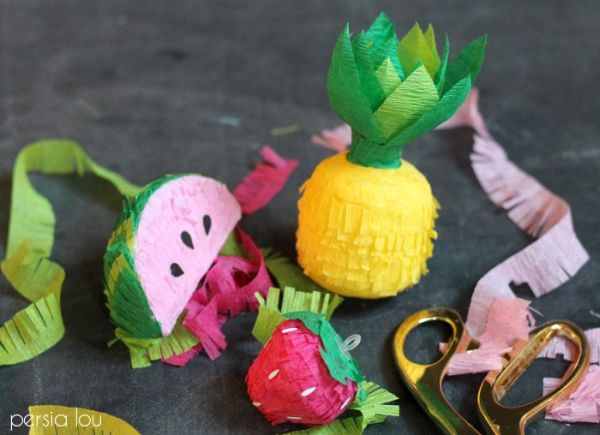 Decorate The Room Of Your Fellowship With Fruits With Crepe Paper
