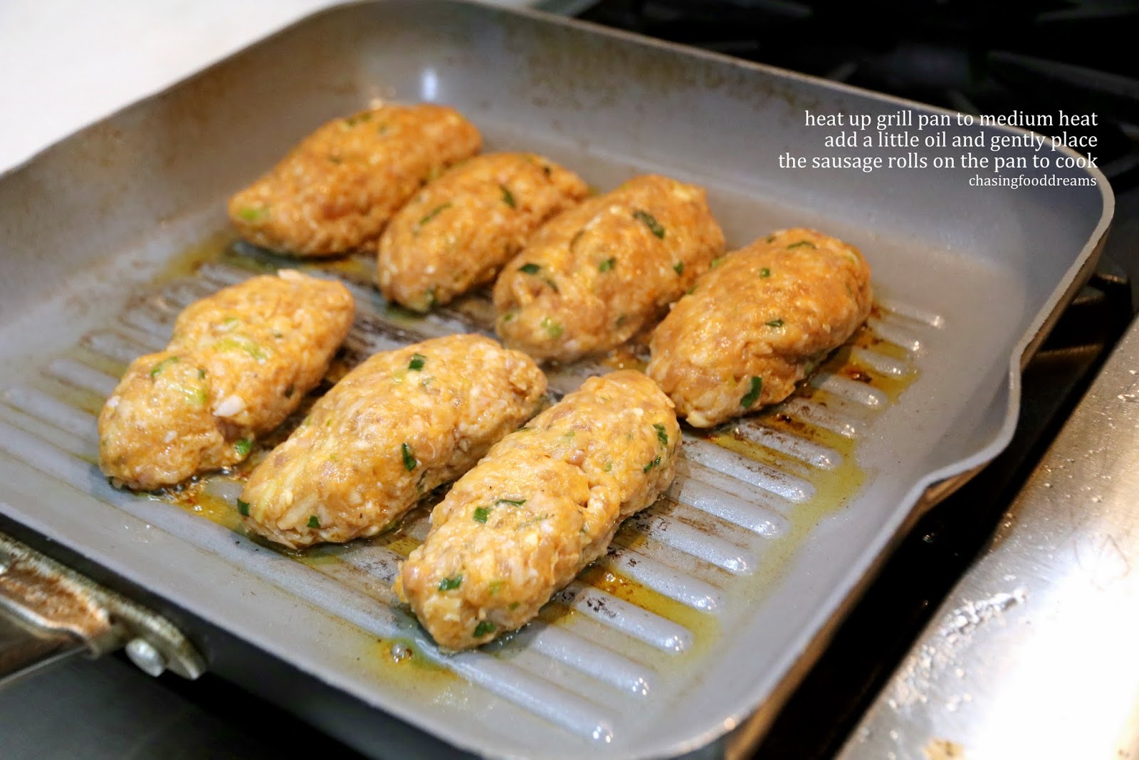 CHASING FOOD DREAMS Recipe Minced Pork Sausage with LINGHAM Chili Sauce