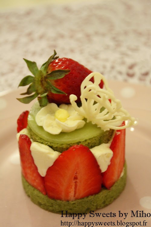Happy Sweets Fraisier du jardin printanier 春のお庭のフレジエ