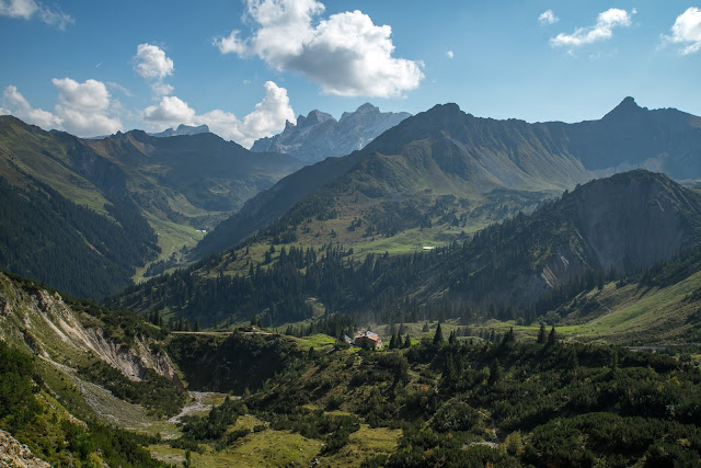 Rundweg Zimbajoch  Sarotla Hütte – Heinrich-Hueter-Hütte - Lünersee Wandern Brandnertal 10