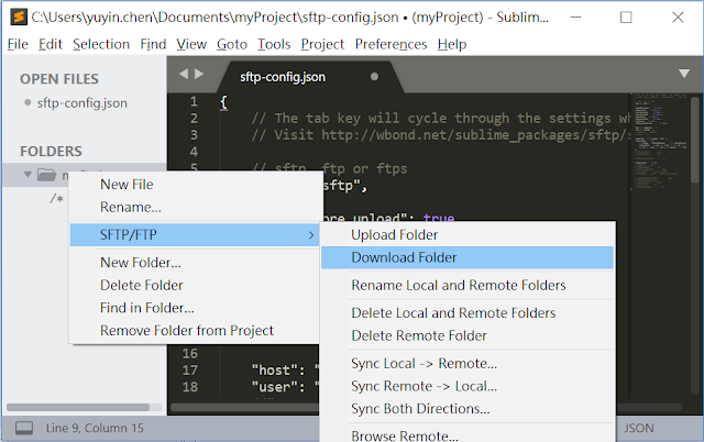 sublime text sftp sync sublime text sftp sync