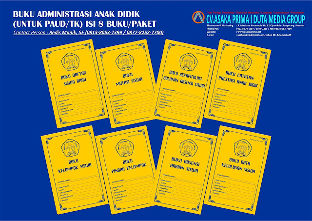 Buku Administrasi PAUD ,BUKU Pedoman Administrasi PAUD TK ,Buku PAUD,BUKU ADMINISTRASI PAUD LENGKAP,Buku Administrasi PAUD TK KB TPA,buku induk paud, buku induk tk, buku induk siswa paud, buku induk siswa tk, jual buku induk, buku administrasi paud, buku administrasi tk